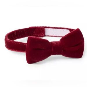 Janie and Jack Red Velvet Bowtie 2T- 5T